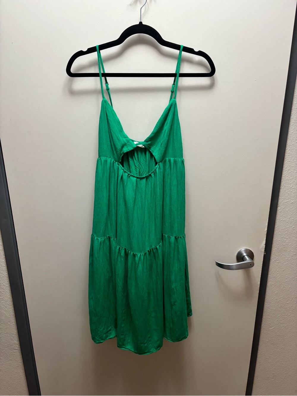 Millibon Emerald Green Strap SunDress size M